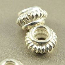 別アングル1: エスニックビーズ 6×3.5mm 1個