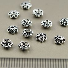 別アングル2: 座金（ビーズキャップ）5mm 5個