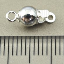 別アングル1: 丸玉クラスプ 全長11.5mm　1個