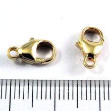 別アングル2: カニカン トリガークラスプ 11mm 1個 Gold Filled（ゴールドフィルド）14KGF/K14GF 