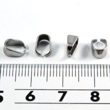 別アングル1: バチカン 7.3mm×3.5mm 1個 サージカルステンレス316L 