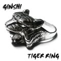 【ＧＩＮＳＨＩ】虎/TIGER/タイガー/リング/シルバー925【オーダー商品】