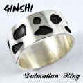 【ＧＩＮＳＨＩ】ダルメシアン/Dalmatian/リング/指輪（リアルなダル柄）【オーダーメイド】