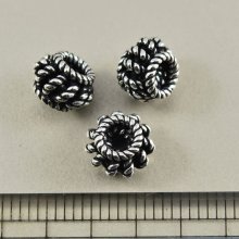 別アングル2: エスニックビーズ 7×5mm 1個