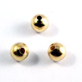 画像: スペーサーラウンド 丸玉 4.0mm Gold Filled（ゴールドフィルド）14KGF/K14GF 5個 