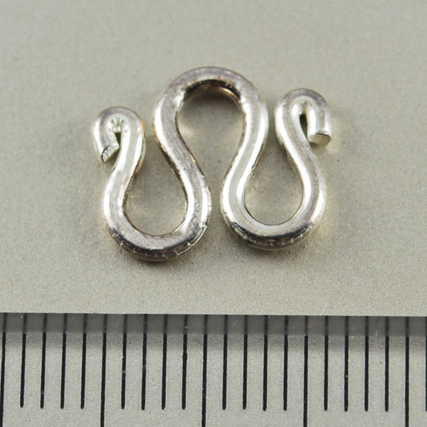 画像: フック 約9.1mm×12.2mm シルバーパーツ