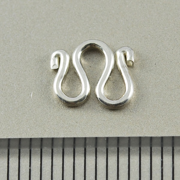 画像: フック 約6.2mm×8.0mm シルバーパーツ