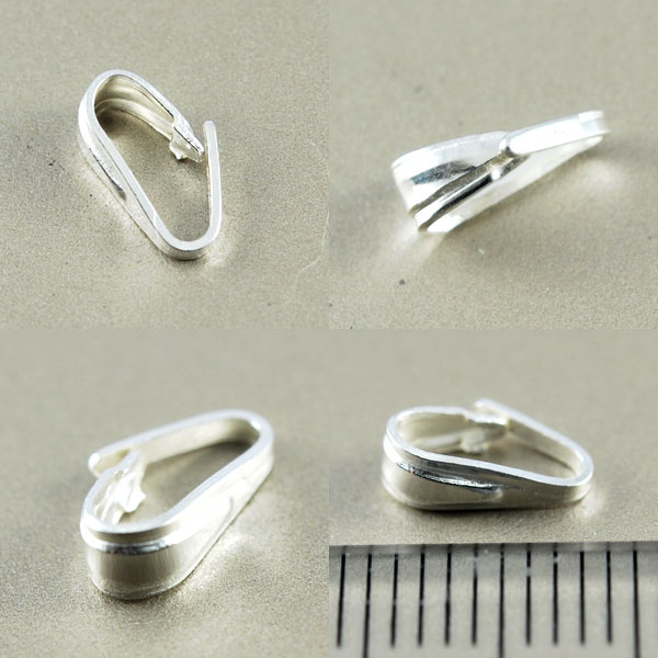 画像: バチカン 約8.0mm×2.2mm 1個 シルバーパーツ